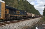 CSX 893 pushes midtrain